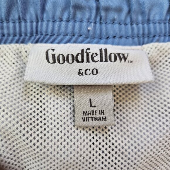 Goodfellow Men's Vertical Striped Casual Swim Trunks Size L - Picture 5 of 6